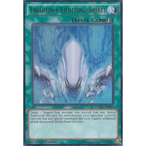 Image for Dragon's Fighting Spirit (MVP1-EN007) (MVP1) - YuGiOh
