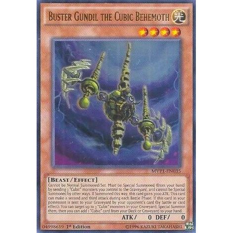 Image for Buster Gundil the Cubic Behemoth (MVP1-EN035) (MVP1) - YuGiOh