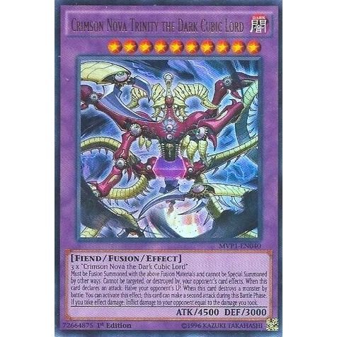 Image for Crimson Nova Trinity the Dark Cubic Lord (MVP1-EN040) (MVP1) - YuGiOh