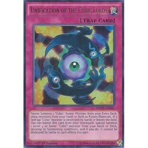 Image for Unification of the Cubic Lords (MVP1-EN045) (MVP1) - YuGiOh