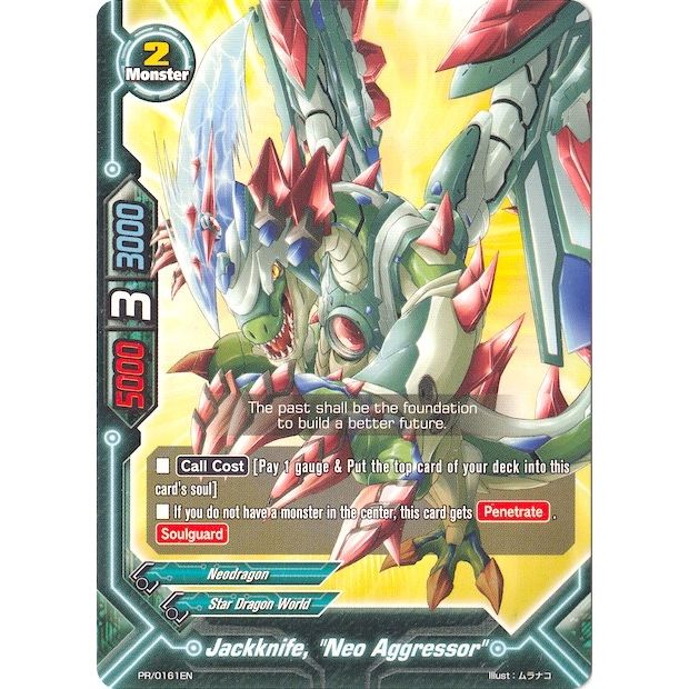 Image for Jackknife, "Neo Aggressor" (PR/0161EN) (PR) - Future Card BuddyFight