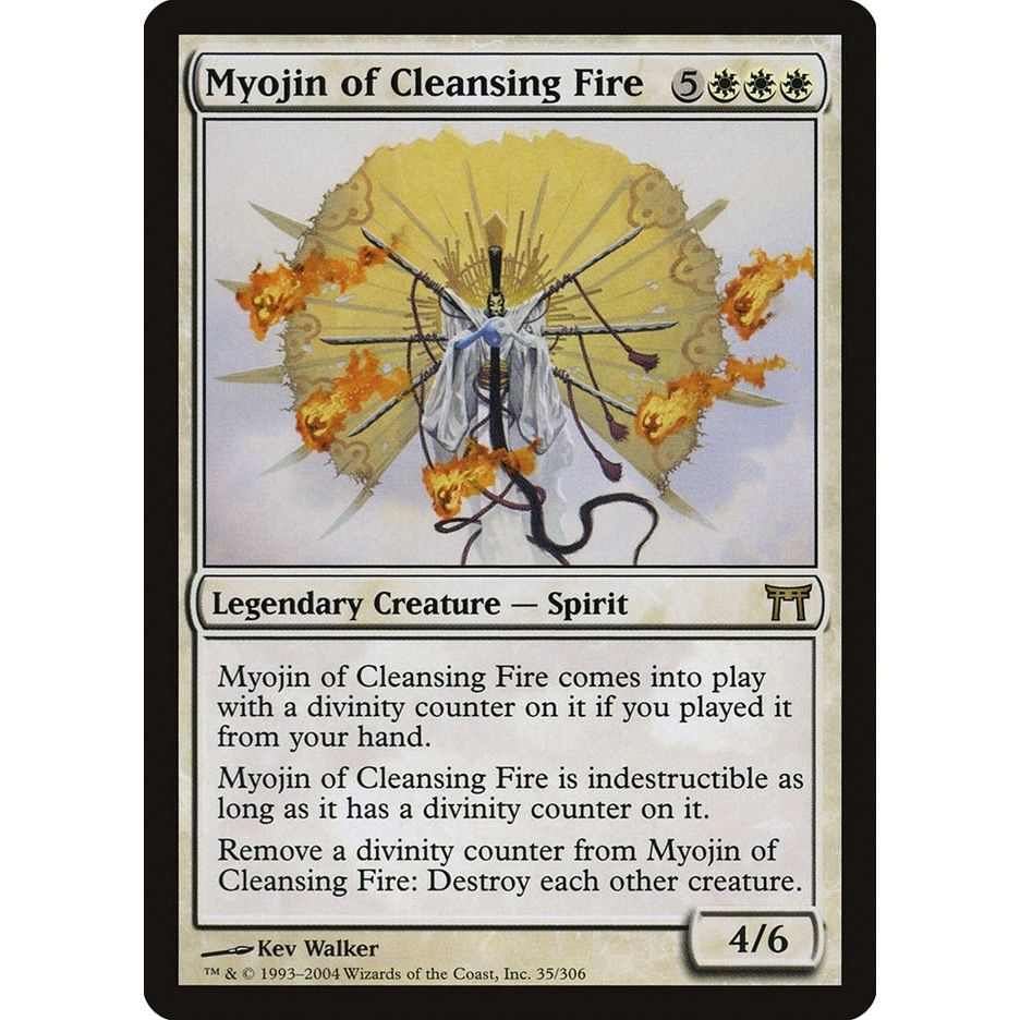 Image for Myojin of Cleansing Fire (35) (CHK) - Magic: The Gathering