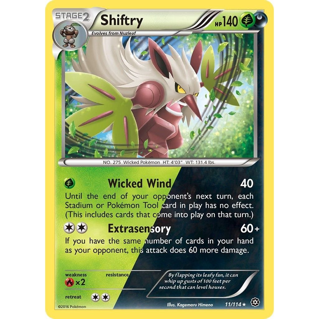 Image for Shiftry (11/114) (STS) - Pokemon
