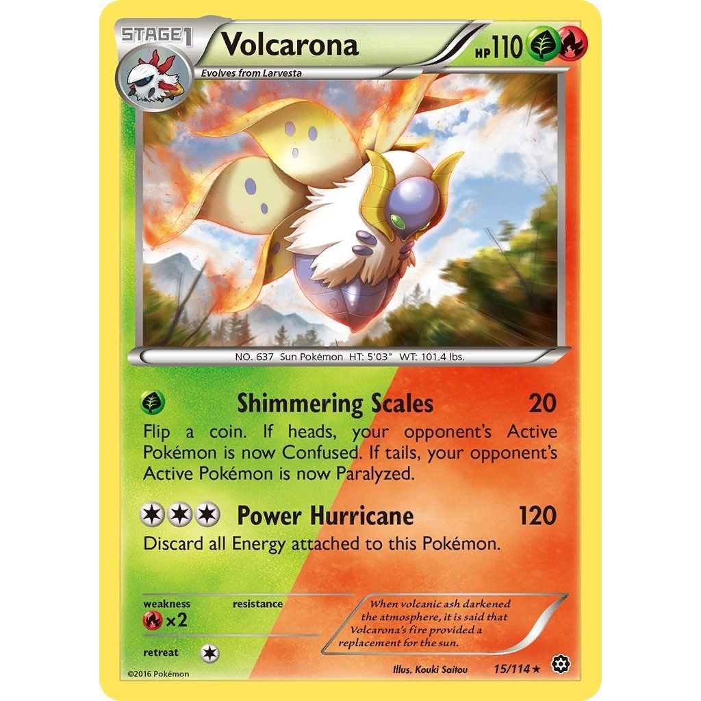 Image for Volcarona (15/114) (STS) - Pokemon