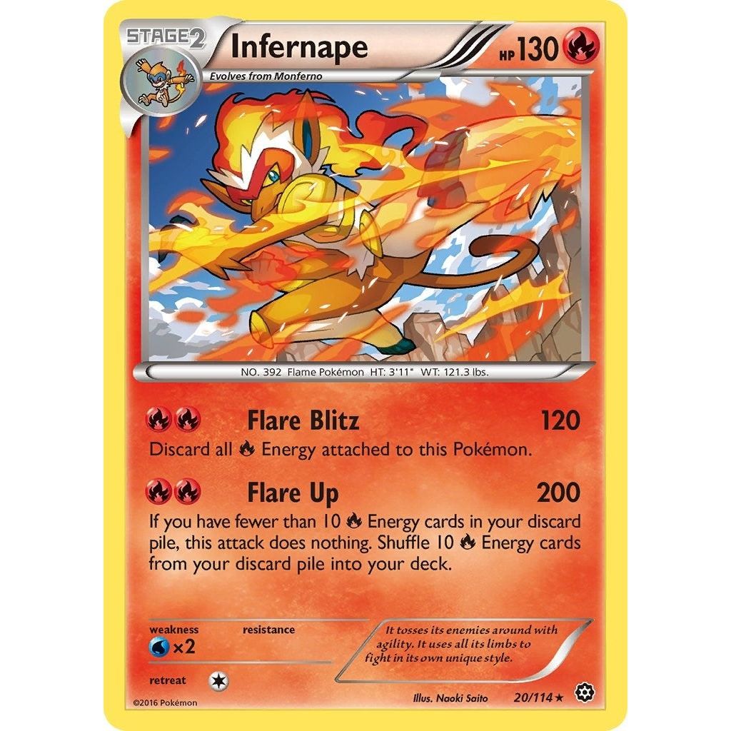 Image for Infernape (20/114) (STS) - Pokemon