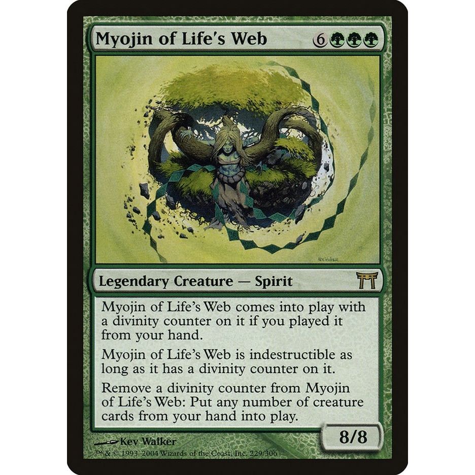 Image for Myojin of Life's Web (229) (CHK) - Magic: The Gathering
