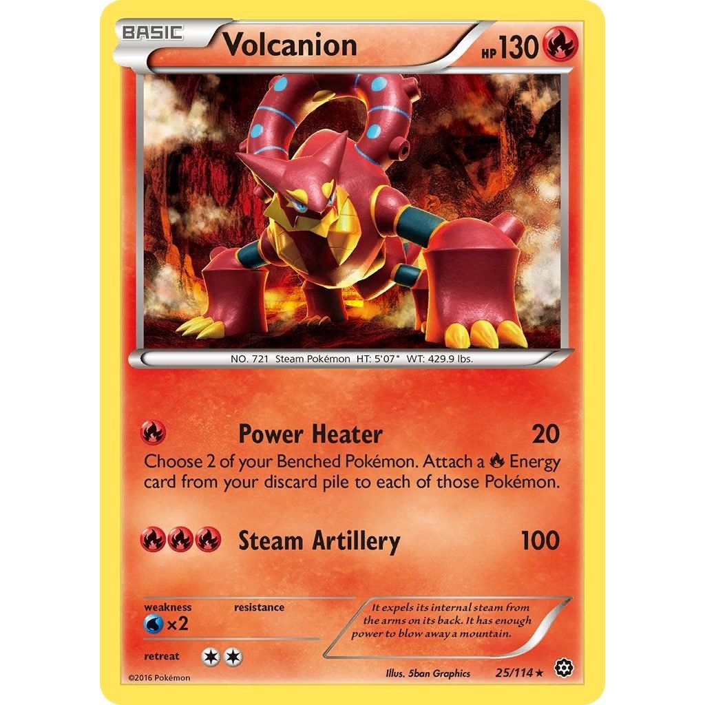 Image for Volcanion (25/114) (STS) - Pokemon