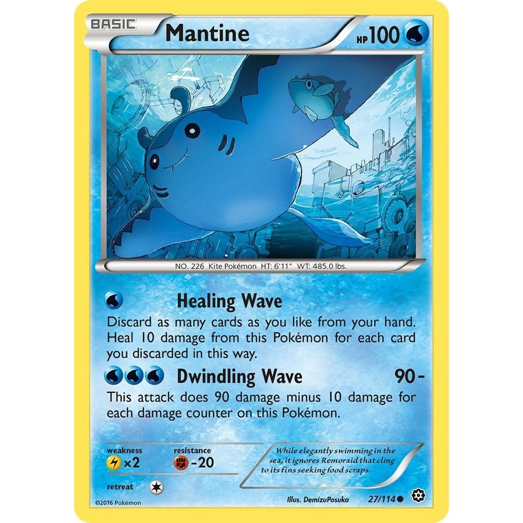 Image for Mantine (27/114) (STS) - Pokemon