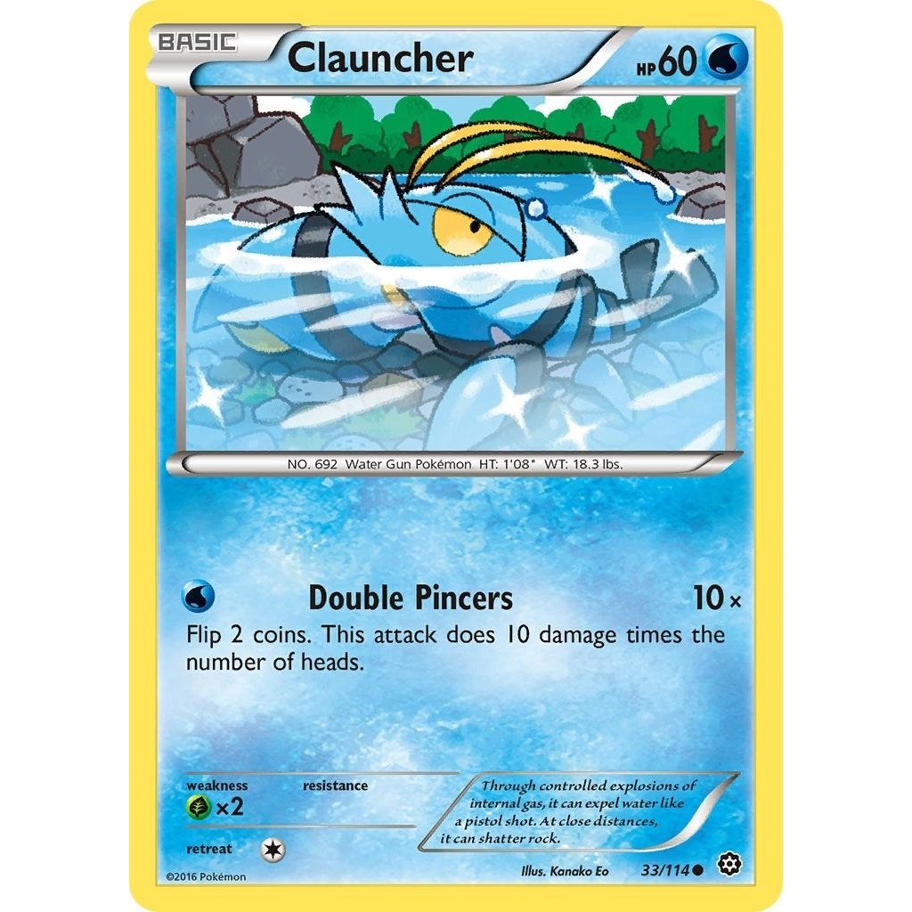 Image for Clauncher (33/114) (STS) - Pokemon
