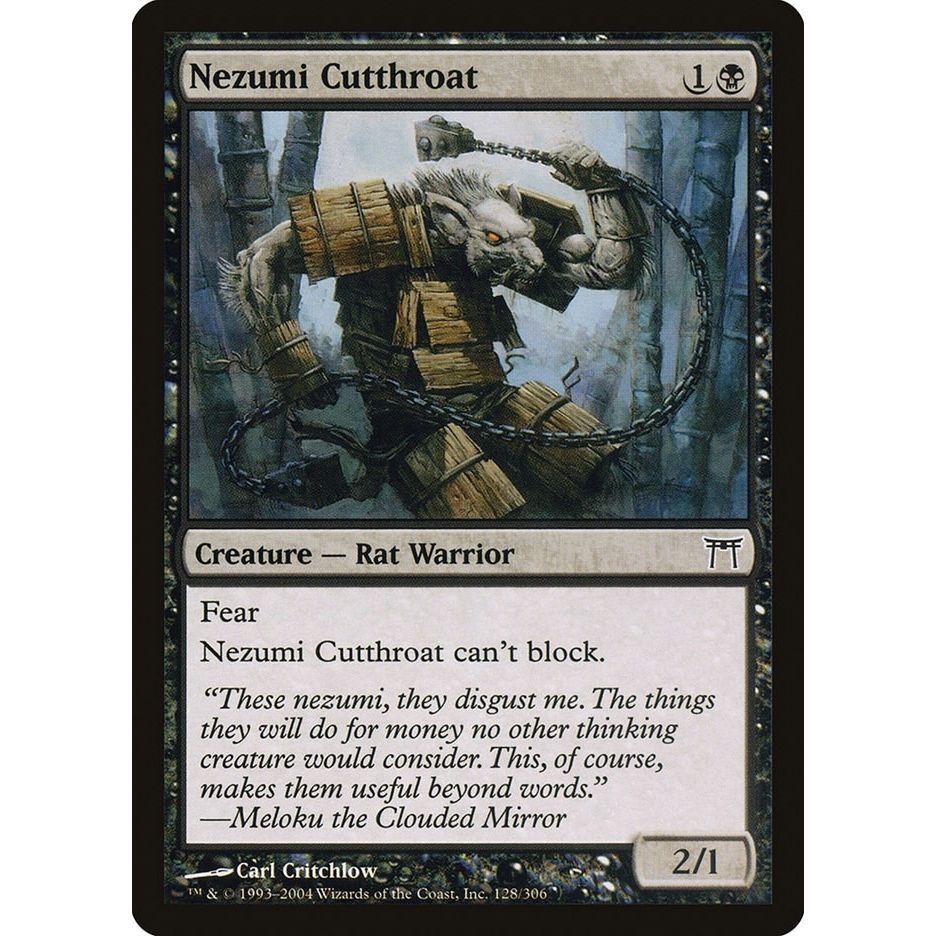 Image for Nezumi Cutthroat (128) (CHK) - Magic: The Gathering