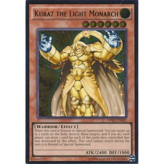 Image for Kuraz the Light Monarch (UTR) (OP02-EN002) (OP02) - YuGiOh
