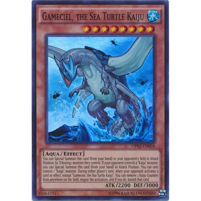 Image for Gameciel, the Sea Turtle Kaiju (OP02-EN004) (OP02) - YuGiOh