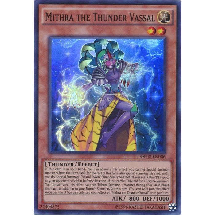 Image for Mithra the Thunder Vassal (OP02-EN006) (OP02) - YuGiOh