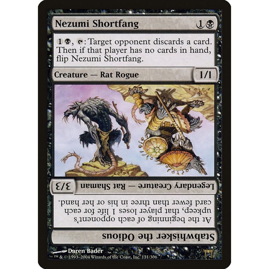 Image for Nezumi Shortfang // Stabwhisker the Odious (131) (CHK) - Magic: The Gathering