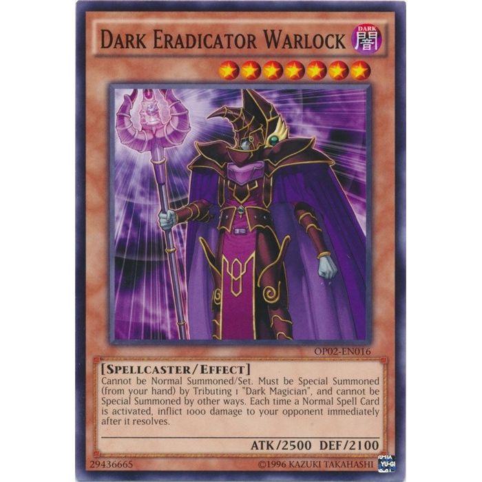 Image for Dark Eradicator Warlock (OP02-EN016) (OP02) - YuGiOh