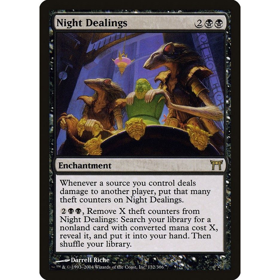 Image for Night Dealings (132) (CHK) - Magic: The Gathering