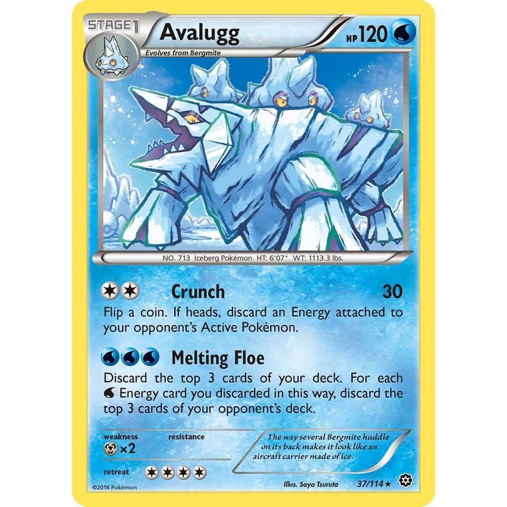 Image for Avalugg (37/114) (STS) - Pokemon