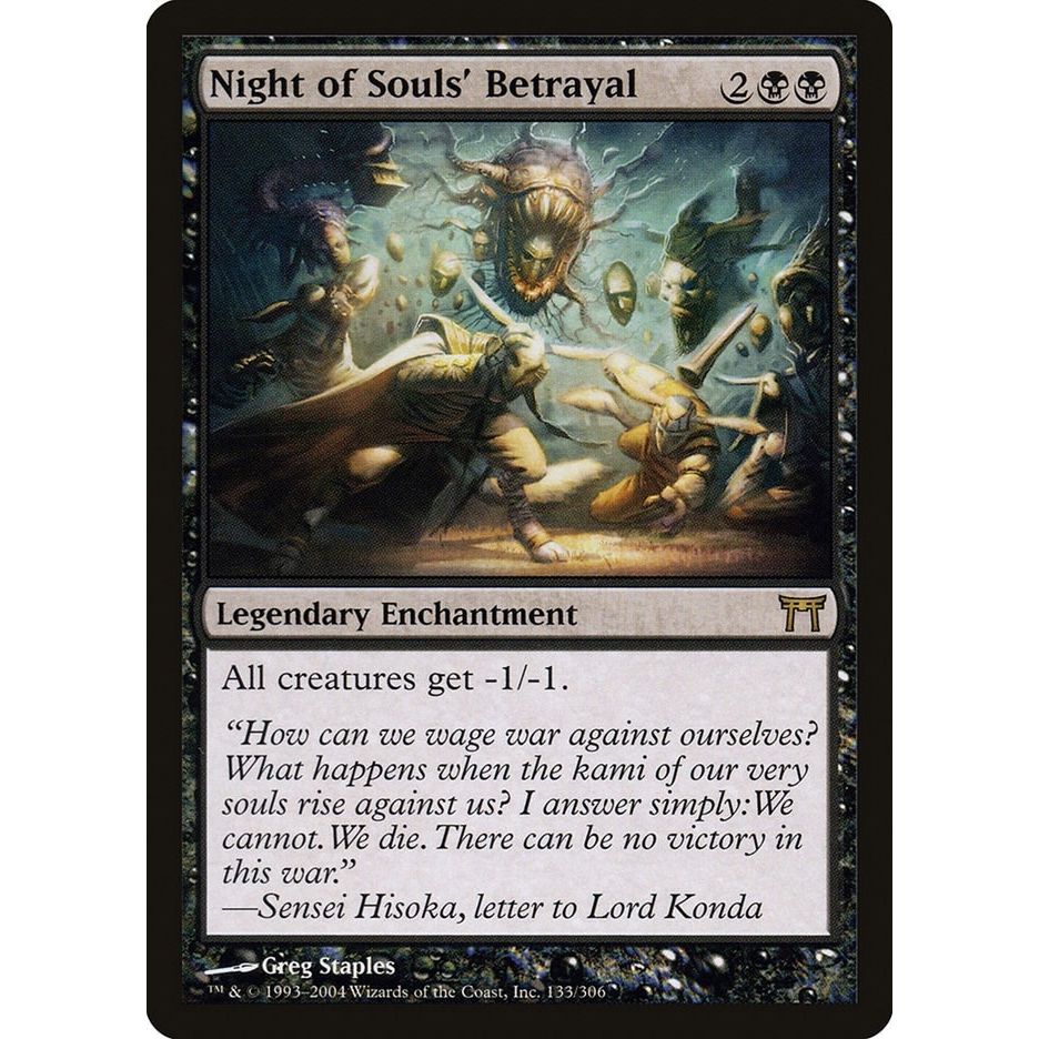 Image for Night of Souls' Betrayal (133) (CHK) - Magic: The Gathering