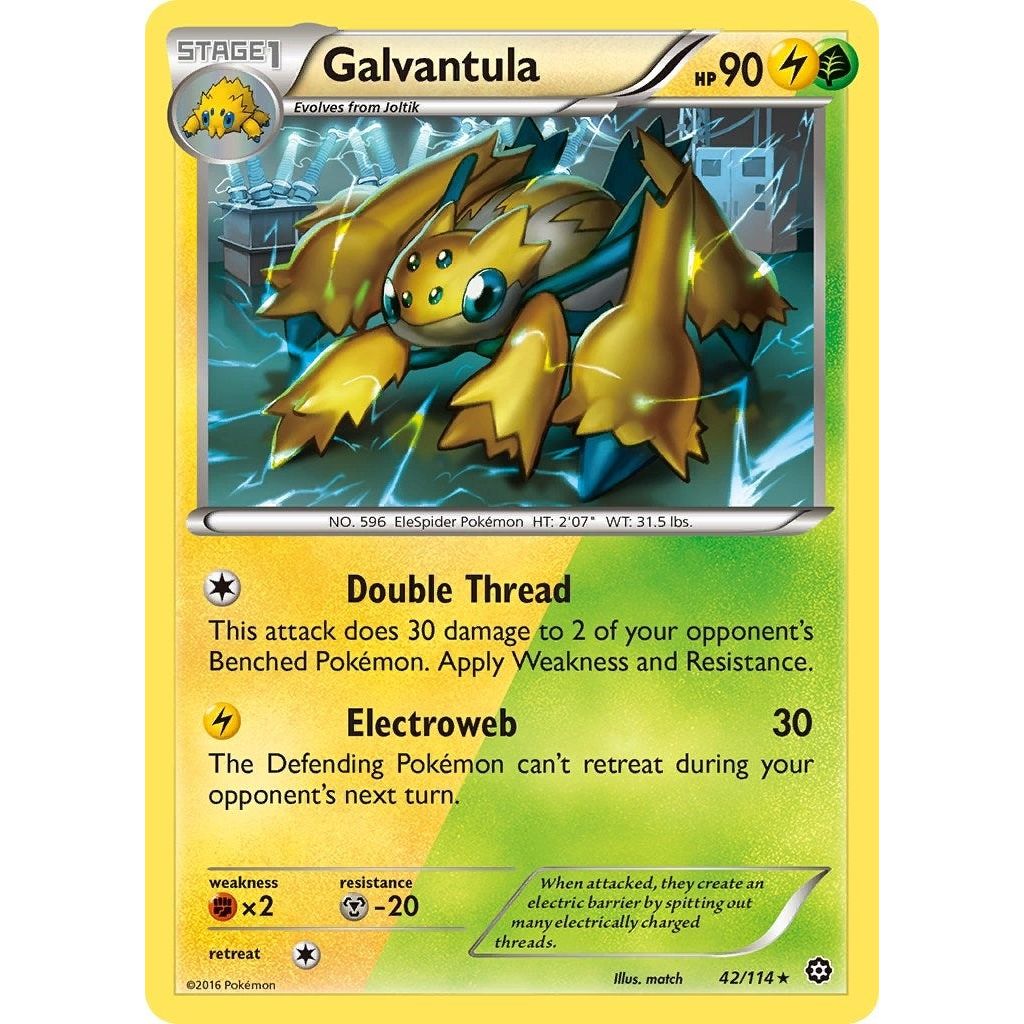 Image for Galvantula (42/114) (STS) - Pokemon
