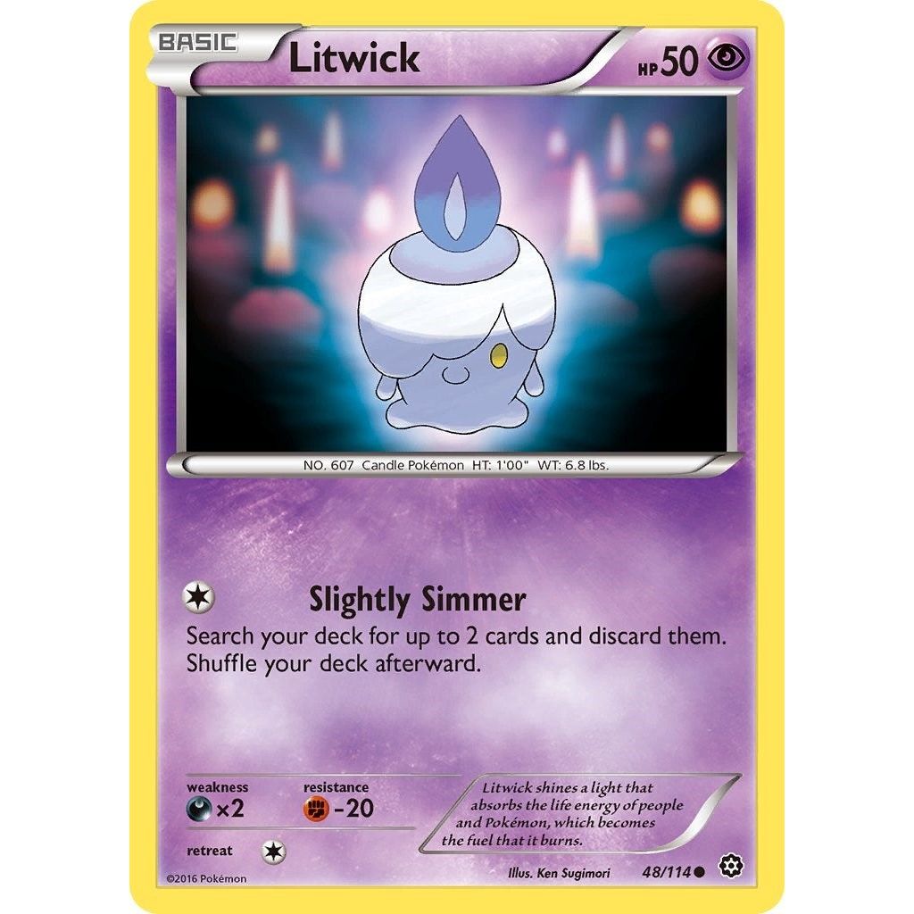 Image for Litwick (48/114) (STS) - Pokemon