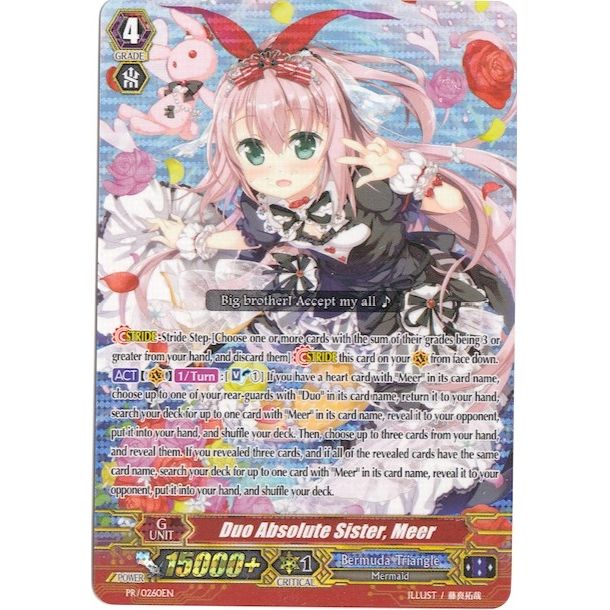 Image for Duo Absolute Sister, Meer (PR/0260EN) (PR) - Cardfight Vanguard