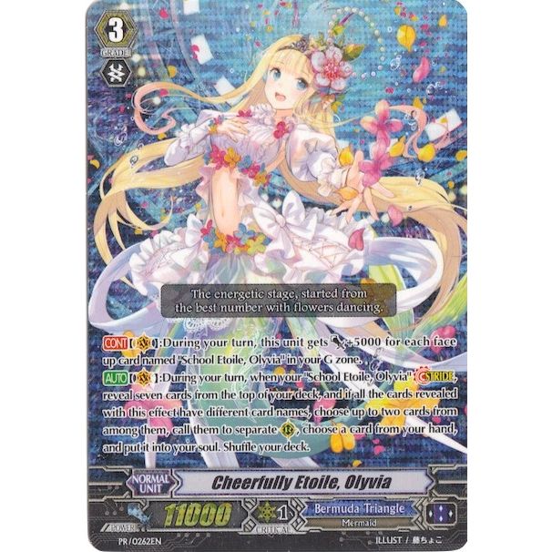 Image for Cheerfully Etoile, Olyvia (PR/0262EN) (PR) - Cardfight Vanguard