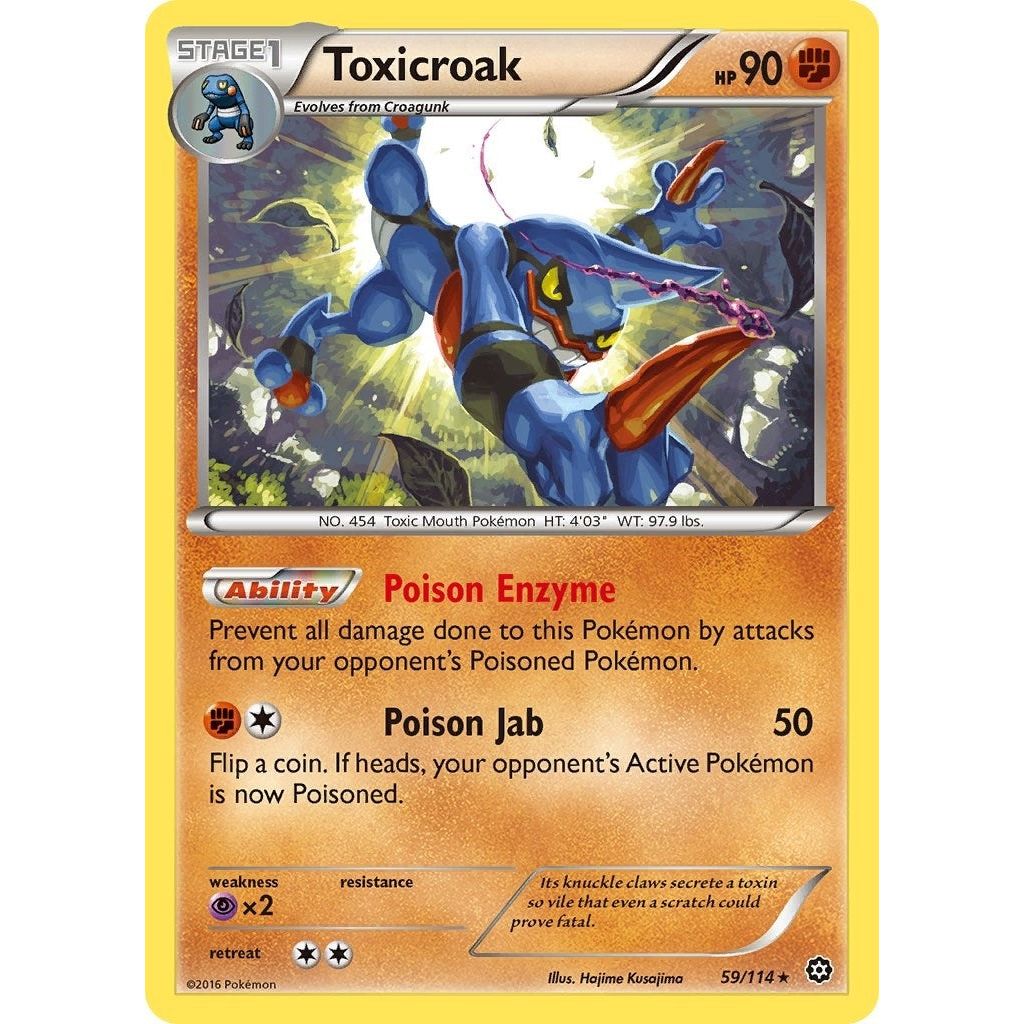 Image for Toxicroak (59/114) (STS) - Pokemon