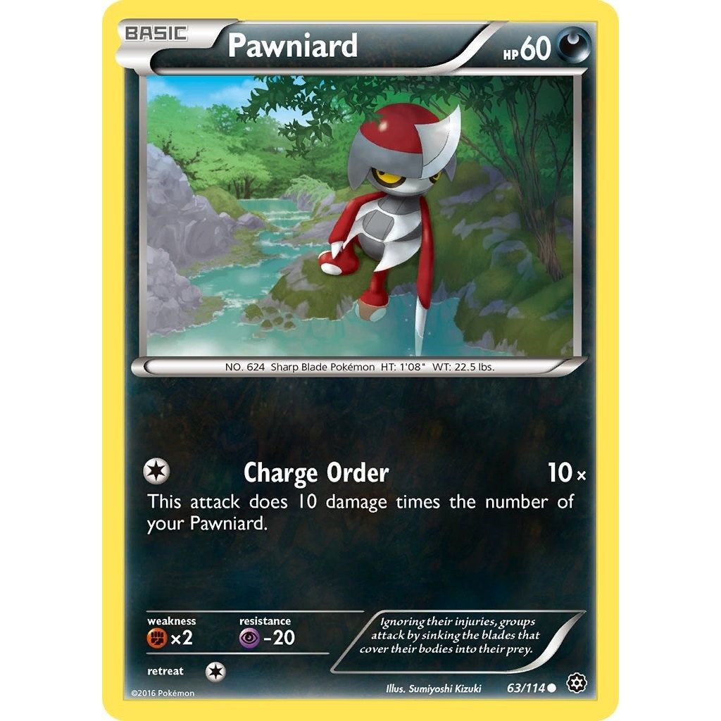 Image for Pawniard (63/114) (STS) - Pokemon
