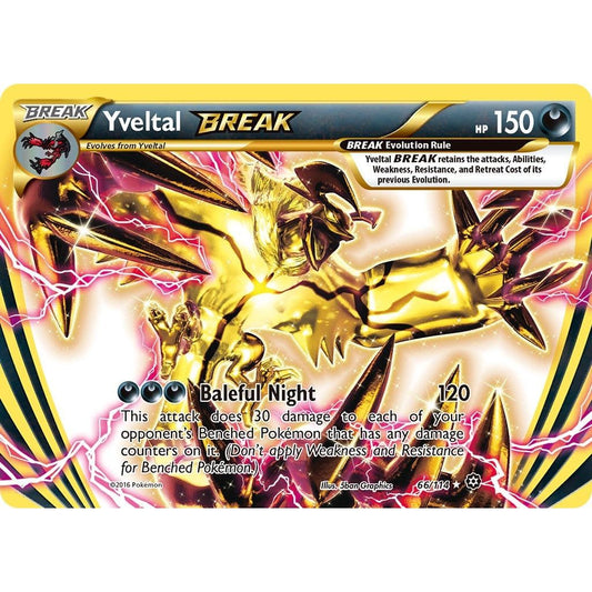Image for Yveltal BREAK (66/114) (STS) - Pokemon
