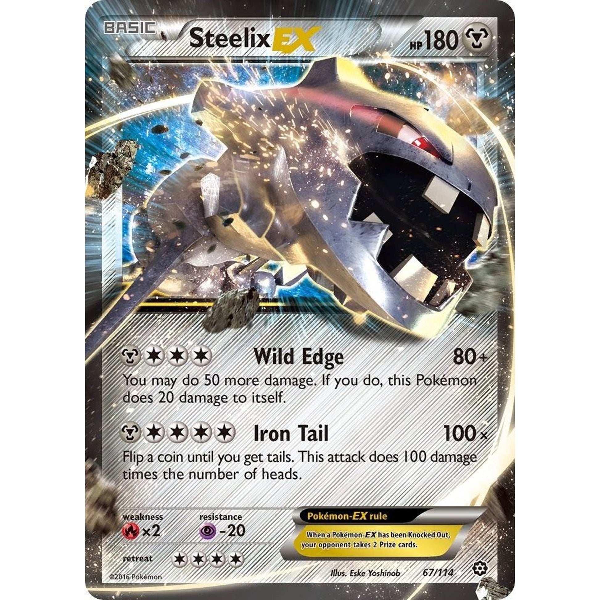 Image for Steelix EX (67/114) (STS) - Pokemon