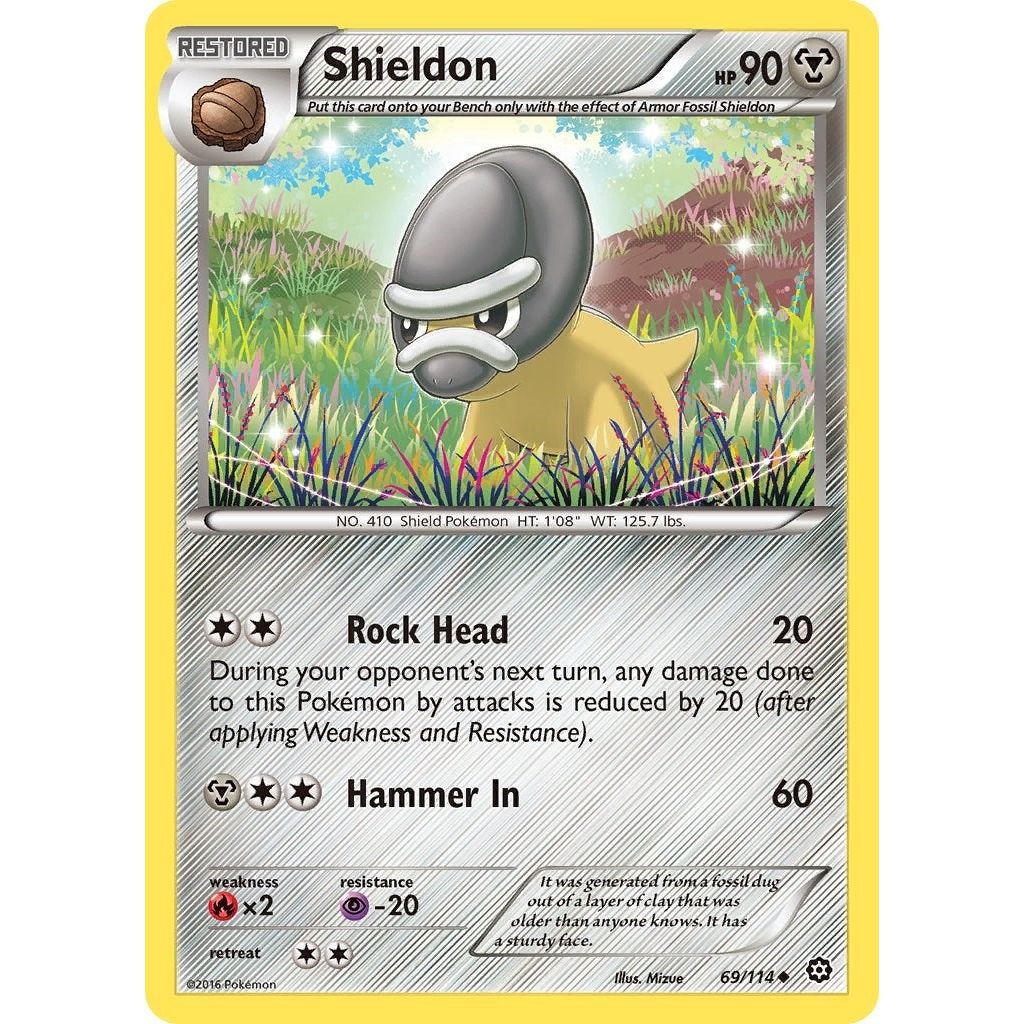 Image for Shieldon (69/114) (STS) - Pokemon