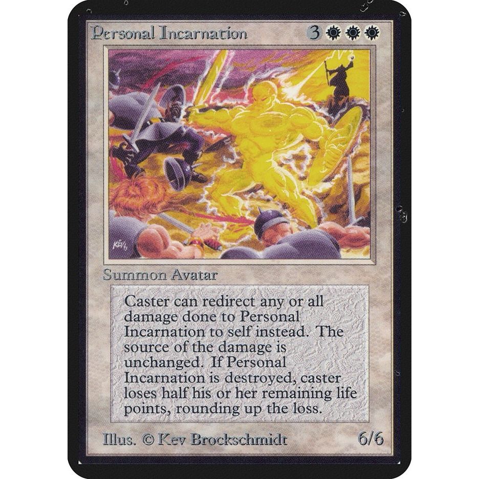 Image for Personal Incarnation (LEA) - Magic: The Gathering