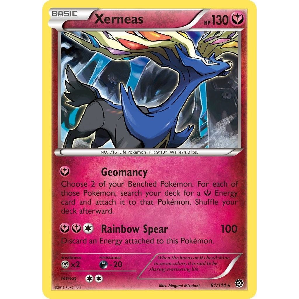 Image for Xerneas (81/114) (STS) - Pokemon