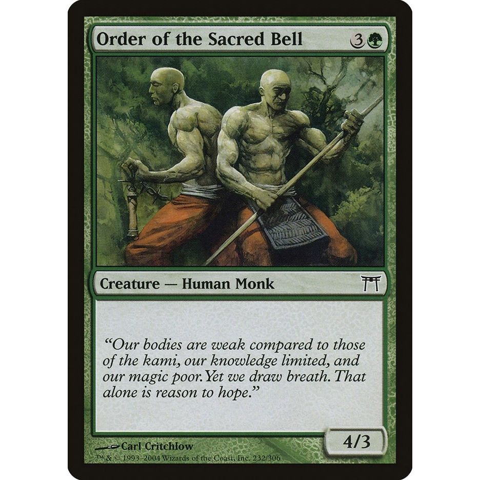 Image for Order of the Sacred Bell (232) (CHK) - Magic: The Gathering