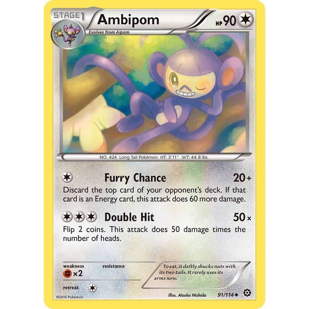 Image for Ambipom (91/114) (STS) - Pokemon