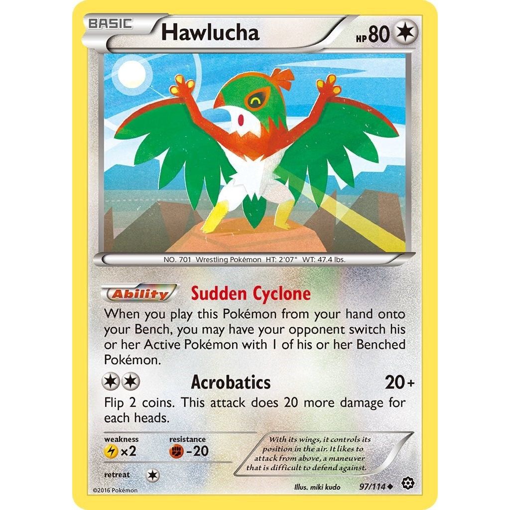Image for Hawlucha (97/114) (STS) - Pokemon