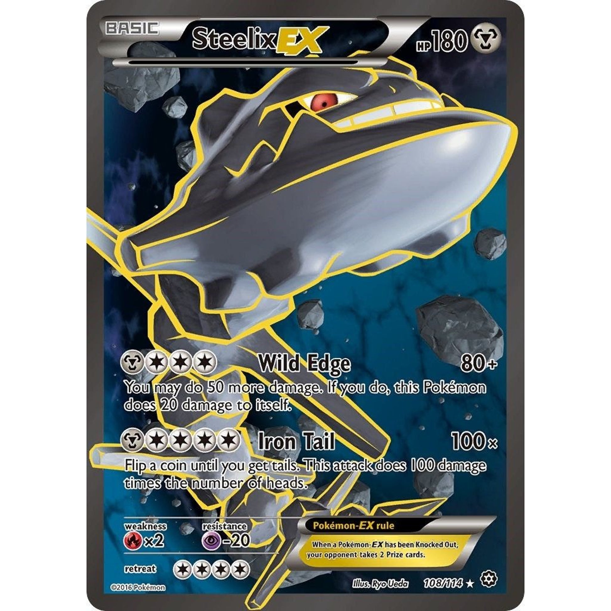 Image for Steelix EX (Full Art) (108/114) (STS) - Pokemon