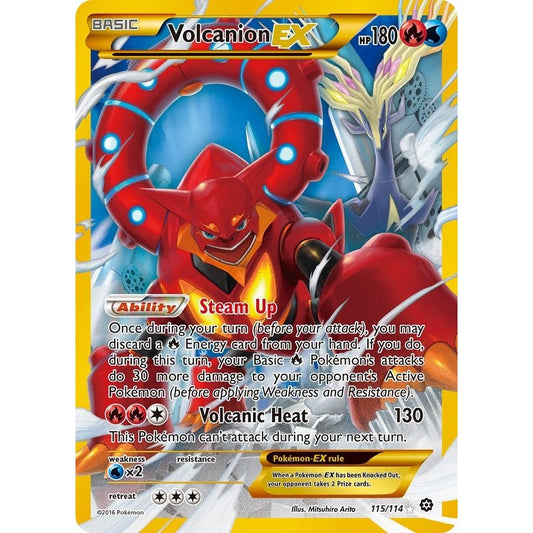 Image for Volcanion EX (Secret) (115/114) (STS) - Pokemon