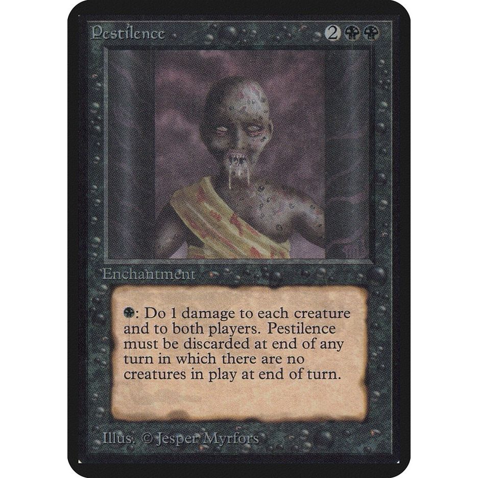 Image for Pestilence (LEA) - Magic: The Gathering