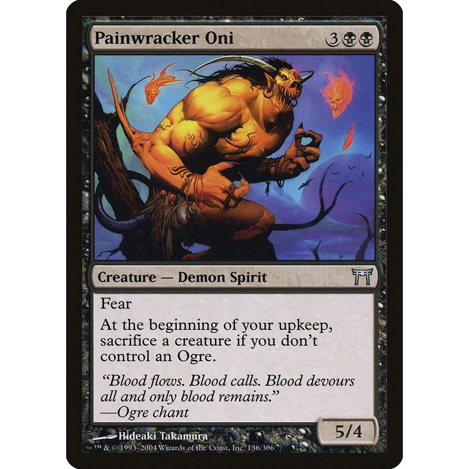 Image for Painwracker Oni (136) (CHK) - Magic: The Gathering