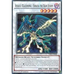Image for Assault Blackwing - Sohaya the Rain Storm (TDIL-EN048) (TDIL) - YuGiOh