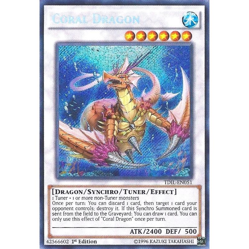 Image for Coral Dragon (TDIL-EN051) (TDIL) - YuGiOh