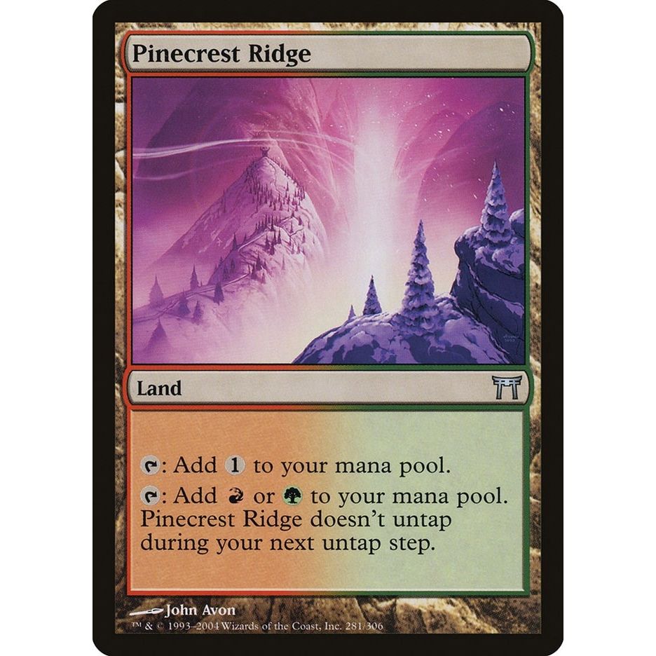 Image for Pinecrest Ridge (281) (CHK) - Magic: The Gathering