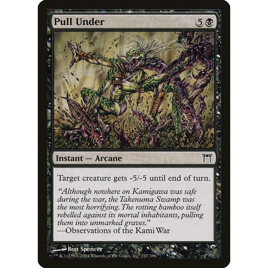 Image for Pull Under (137) (CHK) - Magic: The Gathering