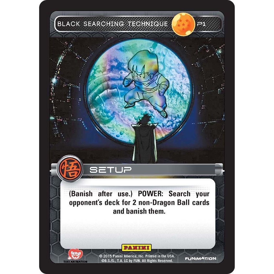 Image for Black Searching Technique (Movie Collection) (P1) (PRO) - Dragon Ball Z TCG