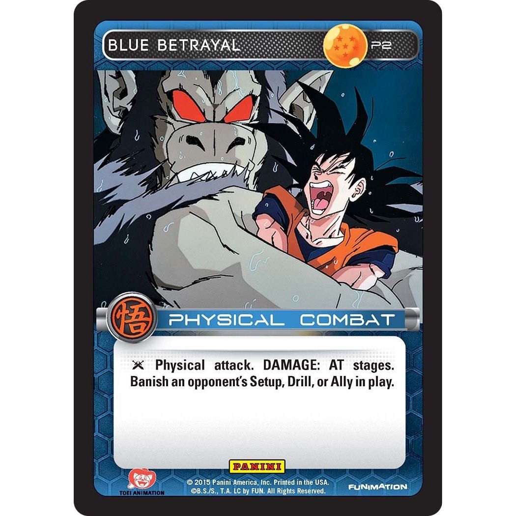 Image for Blue Betrayal (Movie Collection) (P2) (PRO) - Dragon Ball Z TCG