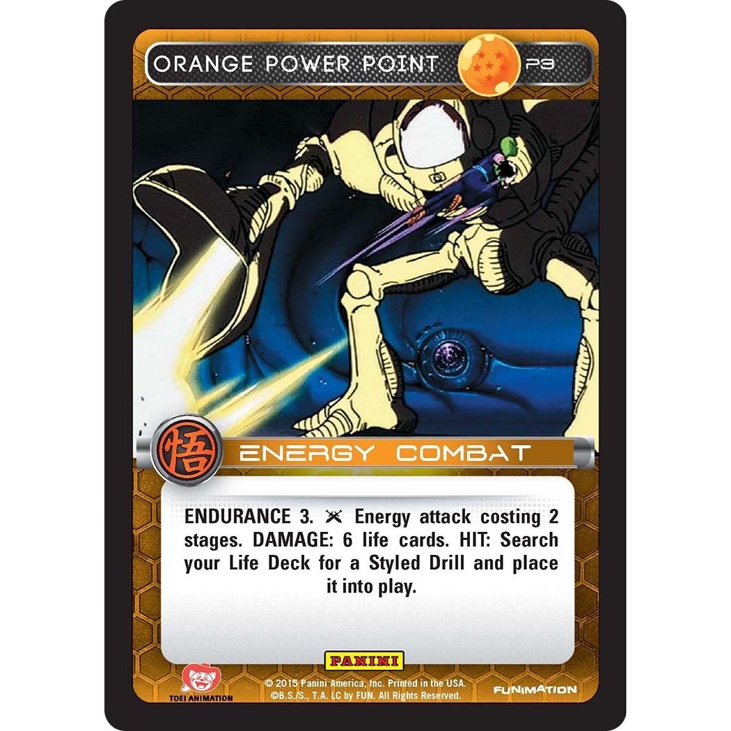 Image for Orange Power Point (Movie Collection) (P3) (PRO) - Dragon Ball Z TCG