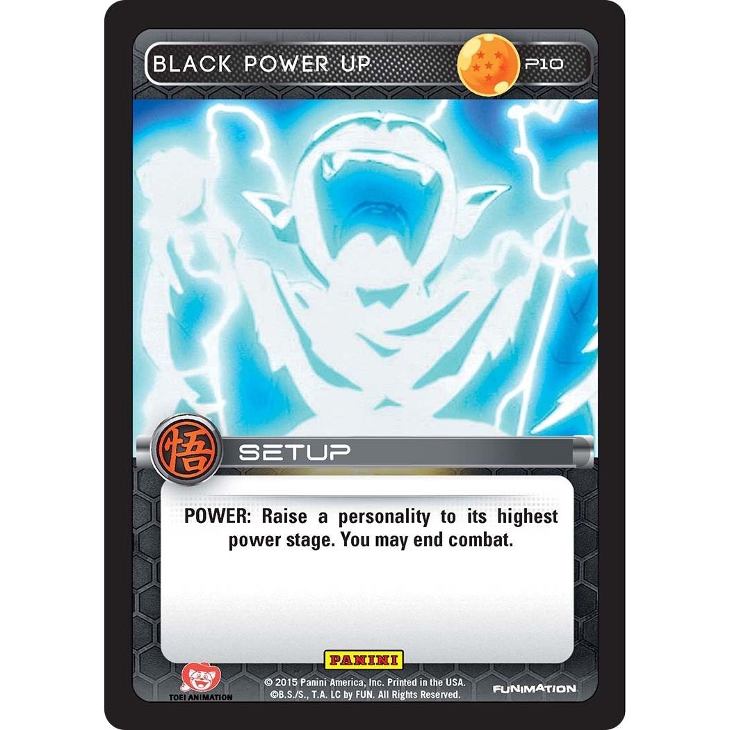 Image for Black Power Up (Movie Collection) (P10) (PRO) - Dragon Ball Z TCG