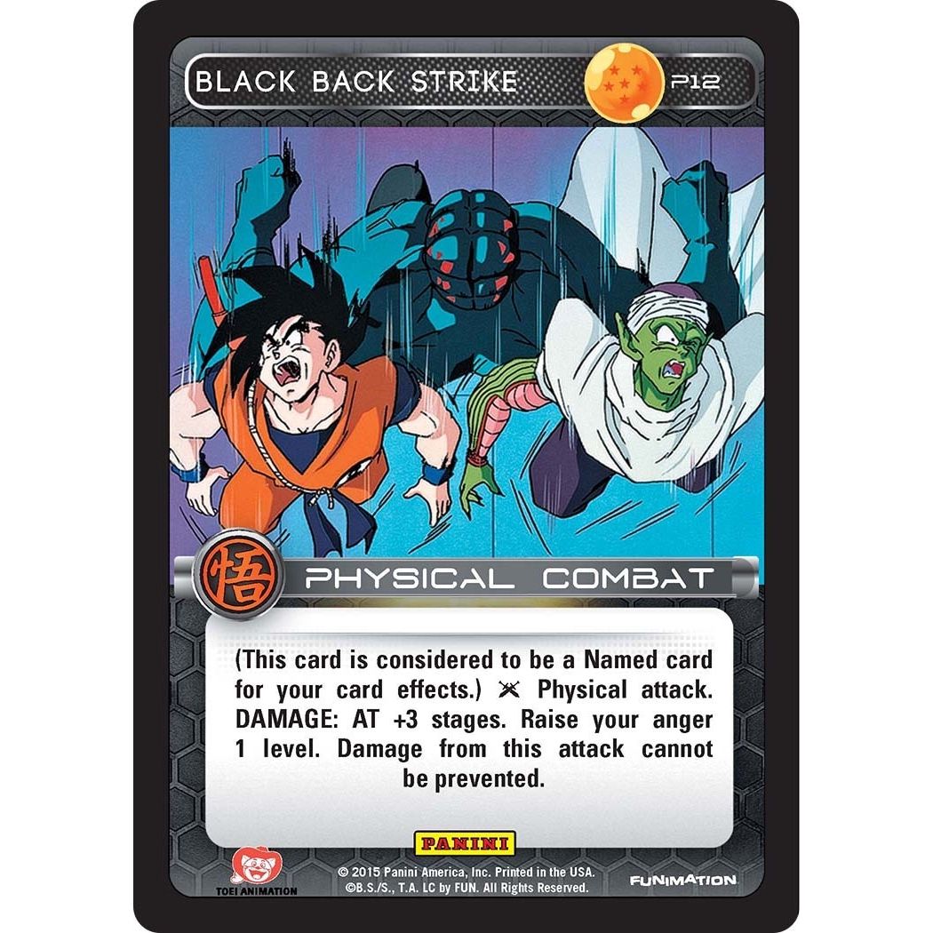 Image for Black Back Strike (Movie Collection) (P12) (PRO) - Dragon Ball Z TCG