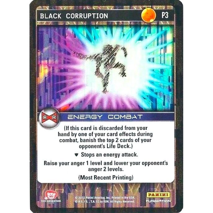 Image for Black Corruption (Evolution) (P3) (PRO) - Dragon Ball Z TCG